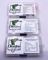 Master Nymph Fly Assembly, 3 Fly Kits, 60 Fly in Organized Kits by OFS for Freshwater, Trout, Bass, Steelhead/Salmon
