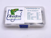 Trout Premium Dry Fly Assortment - Kit #1. sizes 10,12,14. 20 dry Fly kit by OFS for Freshwater, Trout, Bass, Steelhead/Salmon