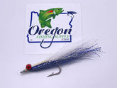 Clouser Deep Silver Shiner, 3 Fly in a protective tube, size 4/0 by OFS for Saltwater, Freshwater, Barracuda, Bluefish, Northern pike and Striped Bass.