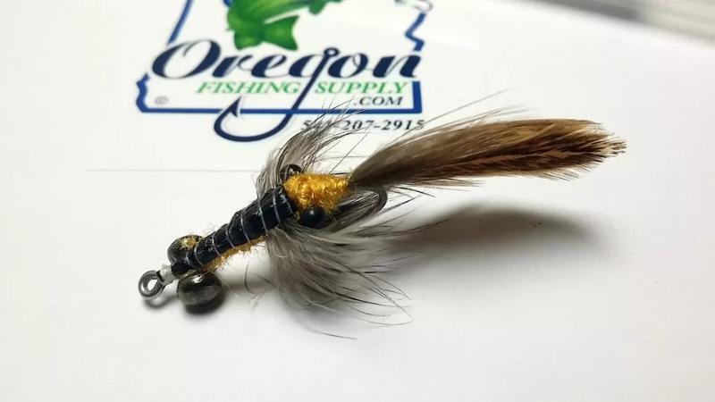 CrayFish Streamer, 2 Fly per protective TUBE (Sizes #4, #6, #8, #10,#12,#14) by OFS for Freshwater, Trout, Bass, Steelhead/Salmon.