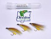 Brown Nose DACE Streamer for Saltwater, Freshwater, Barracuda, Bluefish, Northern pike and Striped Bass by OFS in a protective tube