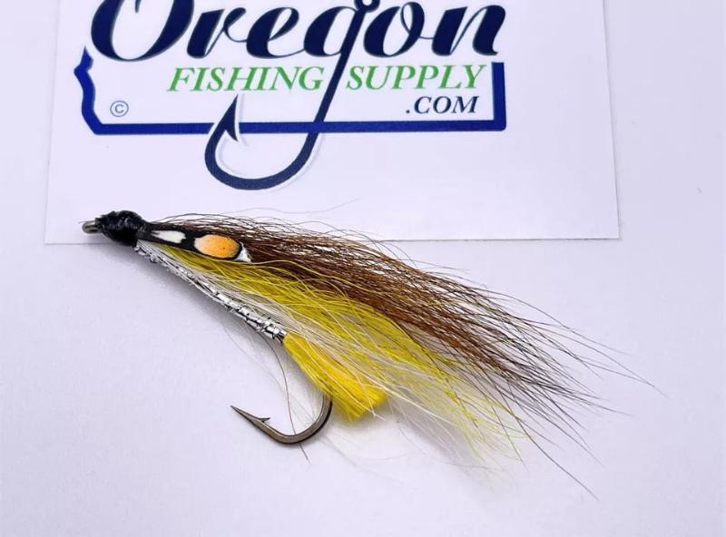Brown Nose DACE Streamer for Saltwater, Freshwater, Barracuda, Bluefish, Northern pike and Striped Bass by OFS in a protective tube