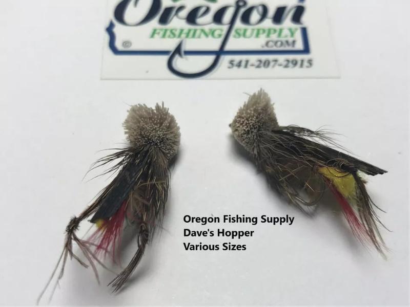 Dave's Hopper #10 by OFS for all Freshwater, Trout, Bass, Steelhead/Salmon.
