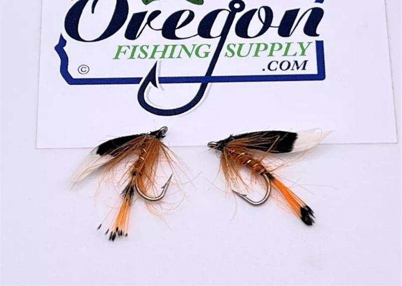 Heckham Peckham Wet Fly, 6 Fly in protective tube by OFS for Freshwater, Trout, Bass, Steelhead/Salmon