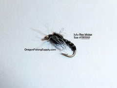 Juju Bee Midge various sizes in a protective tube by OFS for Freshwater, Trout, Bass, Steelhead/Salmon