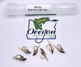Mayfly #Various Sizes, 6 Fly in a protective tube by OFS for Freshwater, Trout, Bass, Steelhead/Salmon