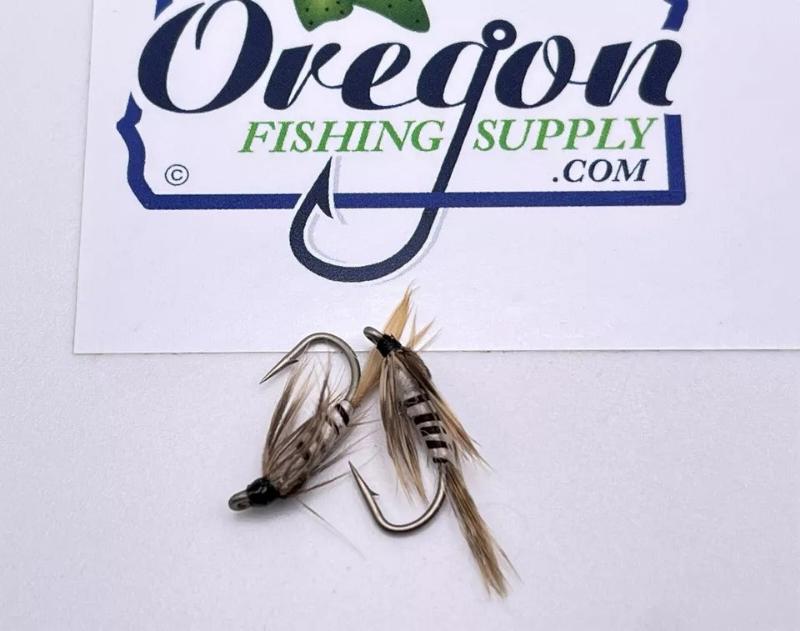 Mayfly #Various Sizes, 6 Fly in a protective tube by OFS for Freshwater, Trout, Bass, Steelhead/Salmon