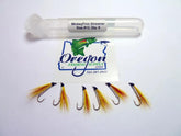 Mickey Finn Streamer #12 Orange color by OFS for Freshwater, Trout, Bass, Steelhead/Salmon