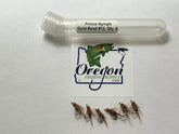 Prince Nymph Gold Bead, 6 Fly in a protective tube by OFS for Freshwater, Trout, Bass, Steelhead/Salmon