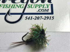 Steelhead Hammer Olive #8 and #10, 6 Flies in a protective tube, by OFS for Freshwater, Trout, Bass, Steelhead/Salmon