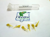 StoneFly Yellow Nymph Fly #12, 6 Flies in a protective tube, by OFS for Freshwater, Trout, Bass, Steelhead/Salmon